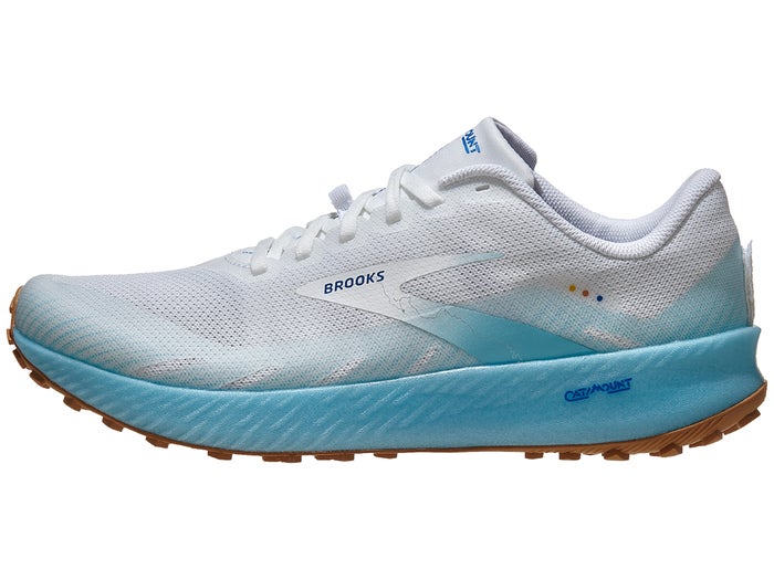 Brooks Catamount Men�s Shoes White/Aqua/Blue