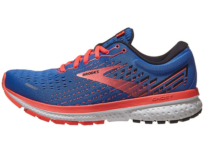Brooks Ghost 13 Women S Shoes Blue Coral White
