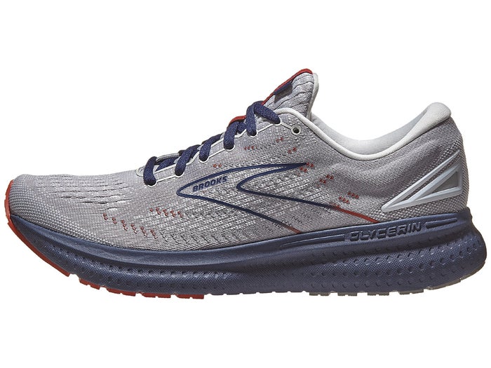 Brooks Glycerin 19 Men�s Shoes Grey/Alloy/Peacoat