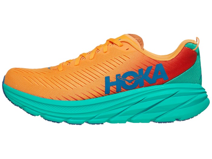 HOKA ONE ONE Rincon 3 Men's Shoes Blazing Orange/Fiesta
