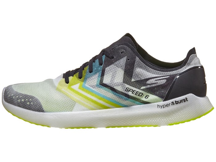 Skechers Gomeb Speed 6 Hyper Unisex Shoes White Lime