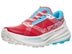 La Sportiva Prodigio Max review side tilted profile in color red, white, and blue