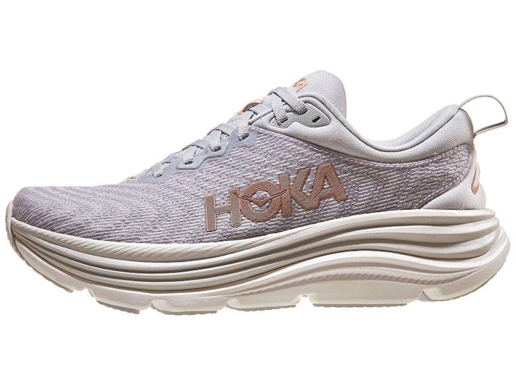 HOKA Gaviota 5 Women's Shoes Harbor Mist/Rose Gold | Running Warehouse