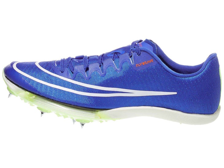 Nike Zoom Maxfly Spikes Unisex Racer Blue/White/Lime Running Warehouse