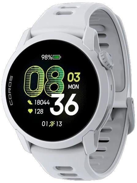 Best Entry Level GPS Watch COROS PACE 4 in white with silicone band, back view