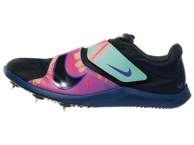 Nike Zoom Rival Jump spike in multi-colored GLAM colorway 