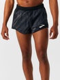 Brooks Men's Elite Black Zag 3" Split Short