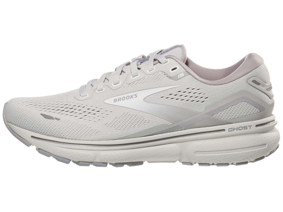 Brooks Ghost 15 Women's Shoes Oyster/Alloy/White | Running Warehouse