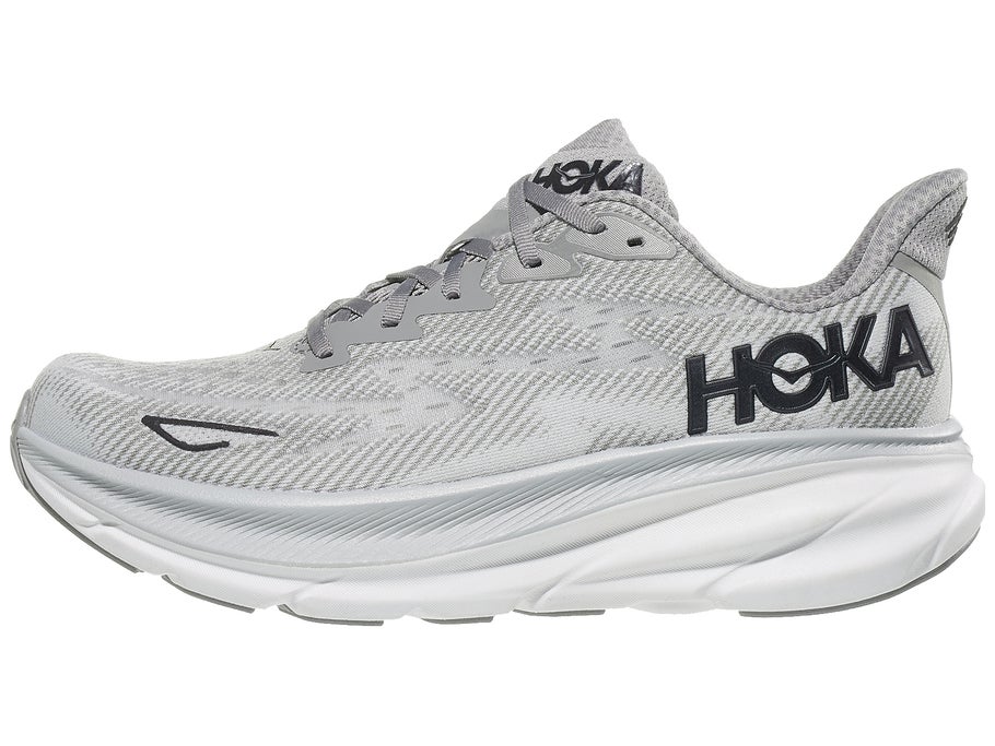 HOKA Clifton 9 Men's Shoes Harbor Mist/Black | Running Warehouse