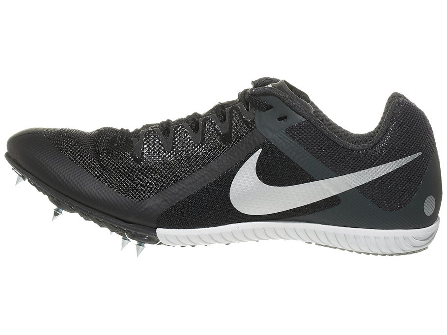 Nike Zoom Rival Multi Spikes Unisex Black/Silver/Grey Running Warehouse