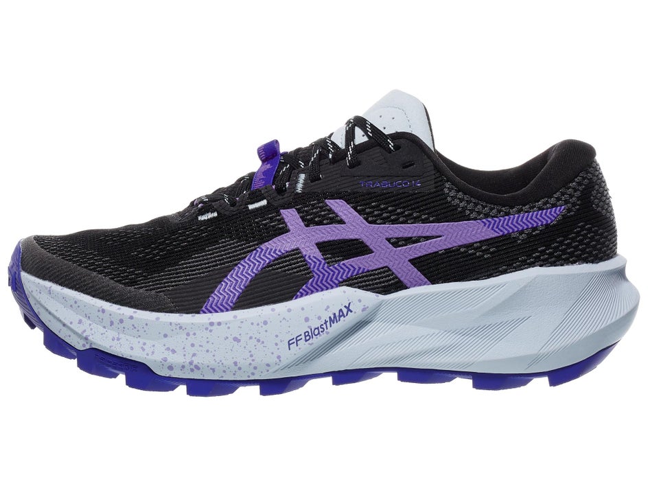 ASICS Trabuco 14 Women's Shoes Black/Amethyst | Running Warehouse