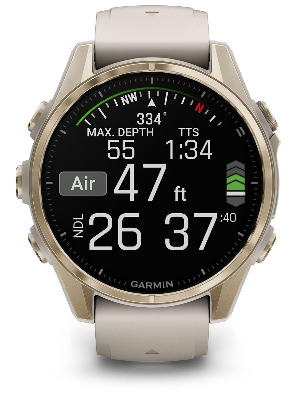 Garmin fenix 8 front view