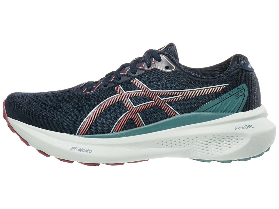 ASICS Gel Kayano 30 Women's Shoes French Blue/Lt Garnet | Running Warehouse