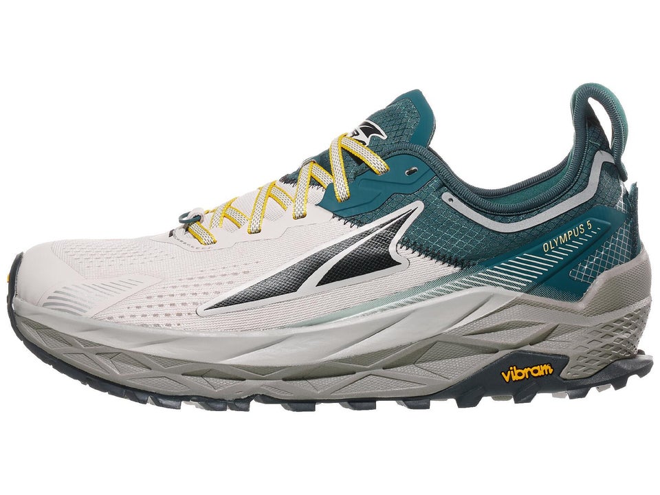 Altra Olympus 5 Men's Shoes Gray/Teal | Running Warehouse