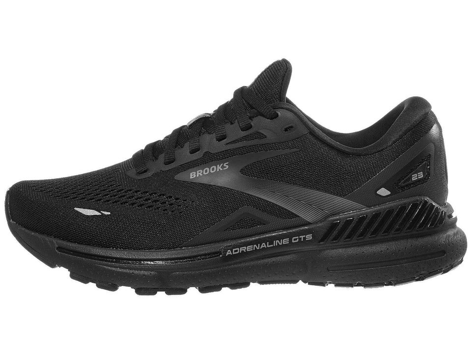 Brooks Adrenaline GTS 23 Women's Shoes Black/Blk/Ebony Running Warehouse