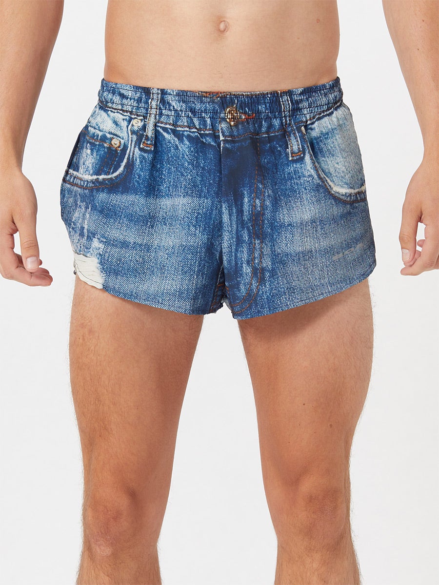 BOA Men's 1" Elite Split Short Jorts Running Warehouse