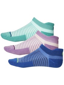 ASICS Cushion Low Cut Socks 3-Pack Lake Drv/Barely Rose