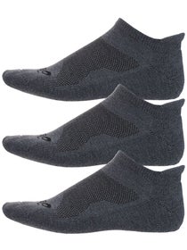 ASICS Cushion Low Cut Socks 3-Pack Grey Heather