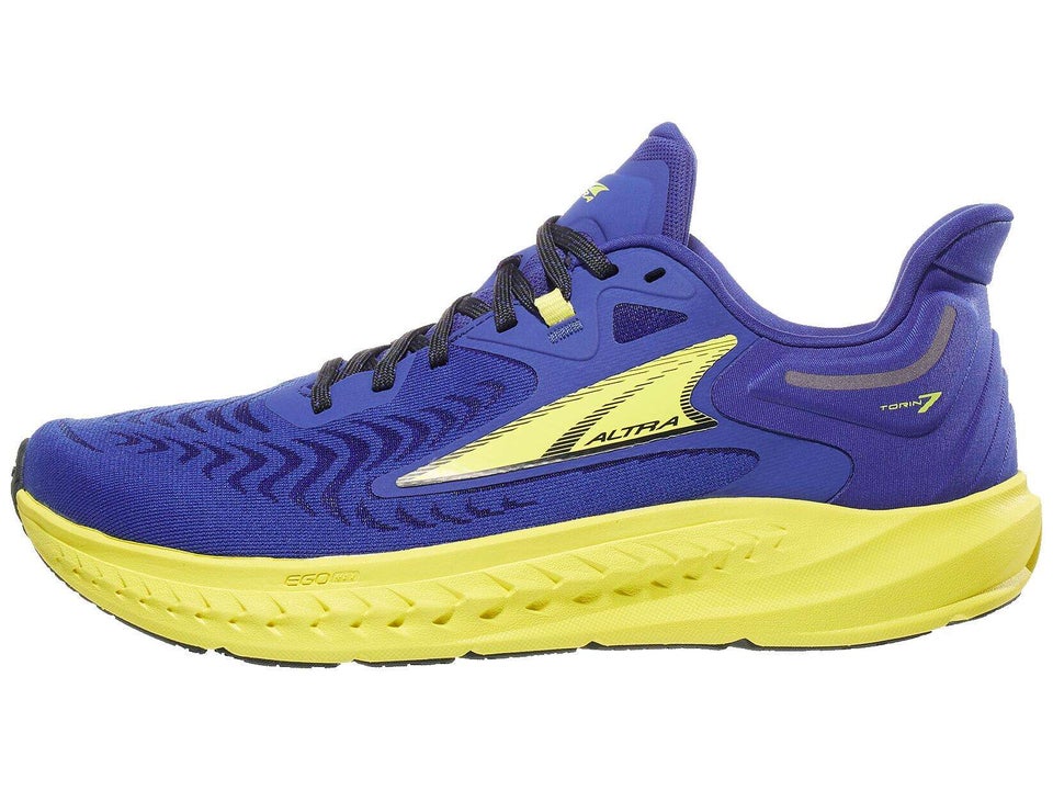 Altra Torin 7 Men's Shoes Blue/Yellow | Running Warehouse