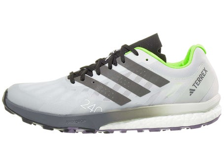 adidas Terrex Speed Ultra Men's Shoes Silver/Grey/Lemon | Running Warehouse
