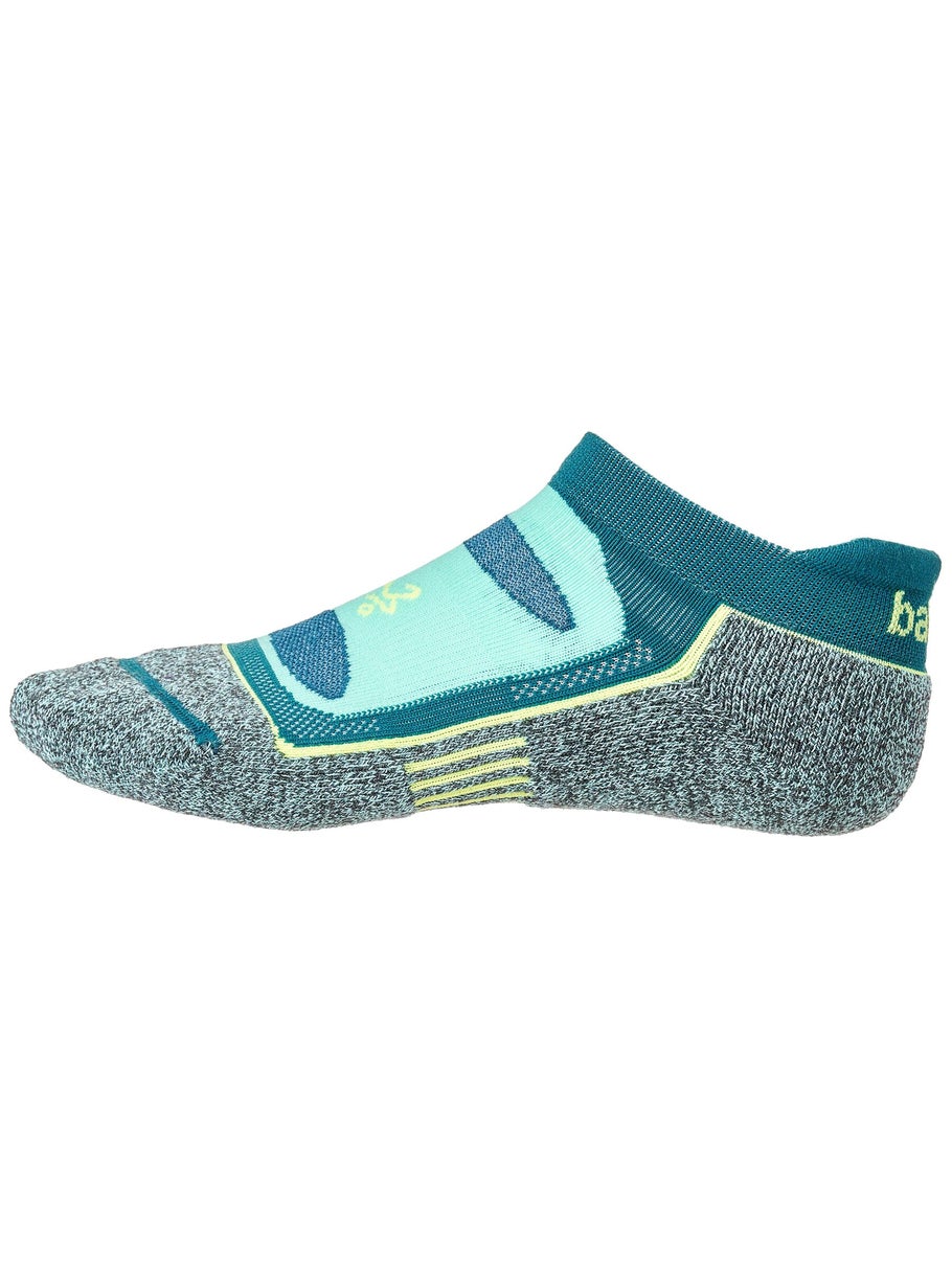 Balega Blister Resist No Show Sock in blue--side view