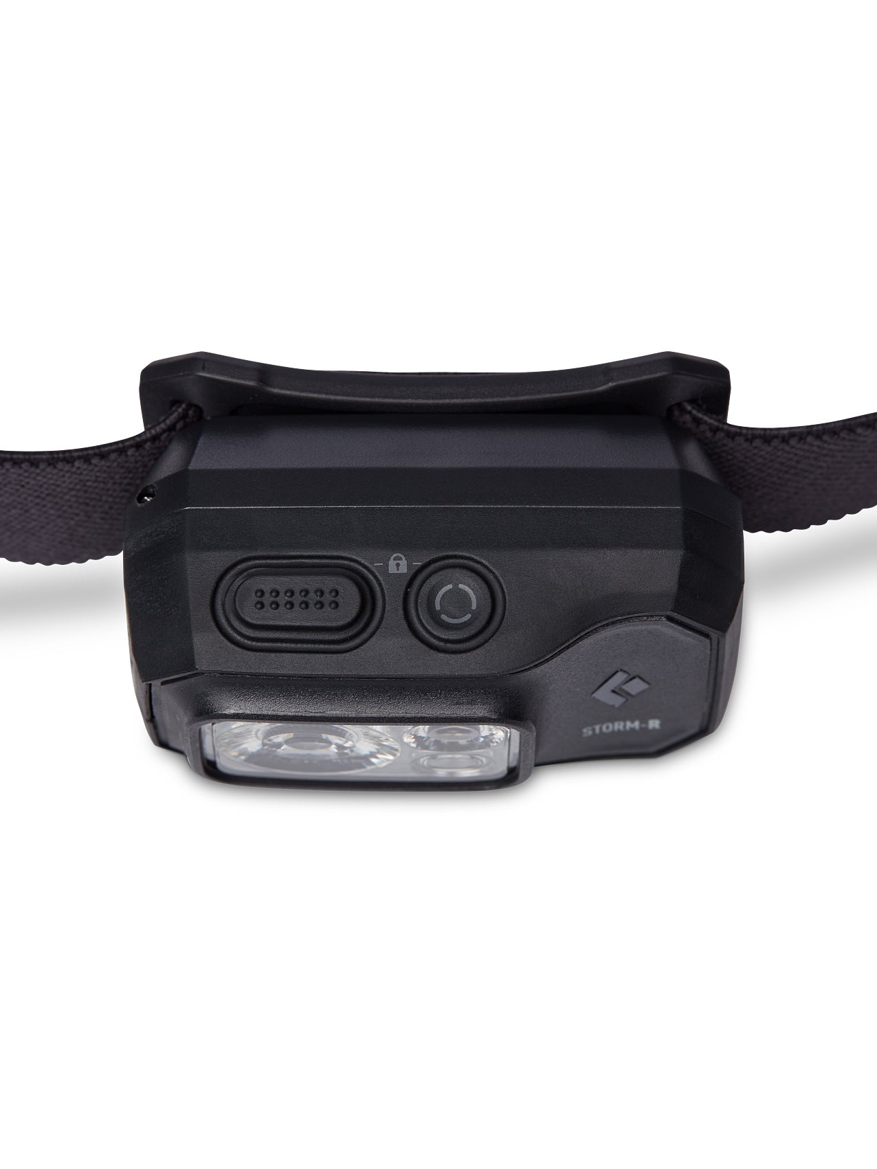 Top view of the Black Diamond Storm 500-R Headlamp