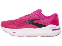 Brooks Ghost Max Women's Shoes Pink Glo/Purple/Black