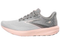 Brooks Launch 10 Women's Shoes Grey/Crystal Grey/Peach