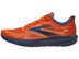 Brooks Launch 9 orange running shoe review lateral view