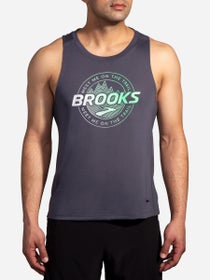 Brooks Men's Brooks Trail Logo Distance Tank 3.0