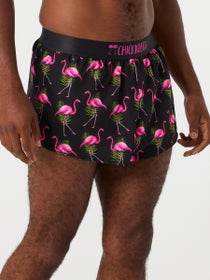 ChicknLegs Men's Flamingo 2" Split Shorts