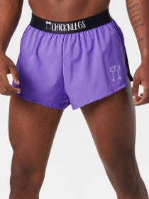 ChicknLegs Men's Purple 2" Split Shorts