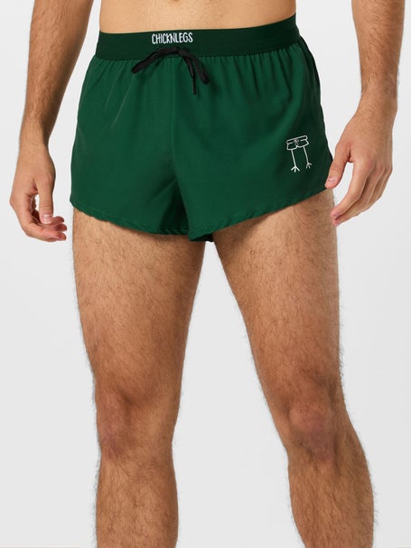 ChicknLegs Mens Forrest Green 2 DS Split Short