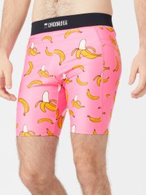 ChicknLegs Men's Pink Banana 8" Half Tight