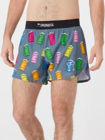 ChicknLegs Men's Porta Potty 4" Half Split Shorts