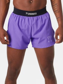 ChicknLegs Men's Purple 4" Half Split Shorts