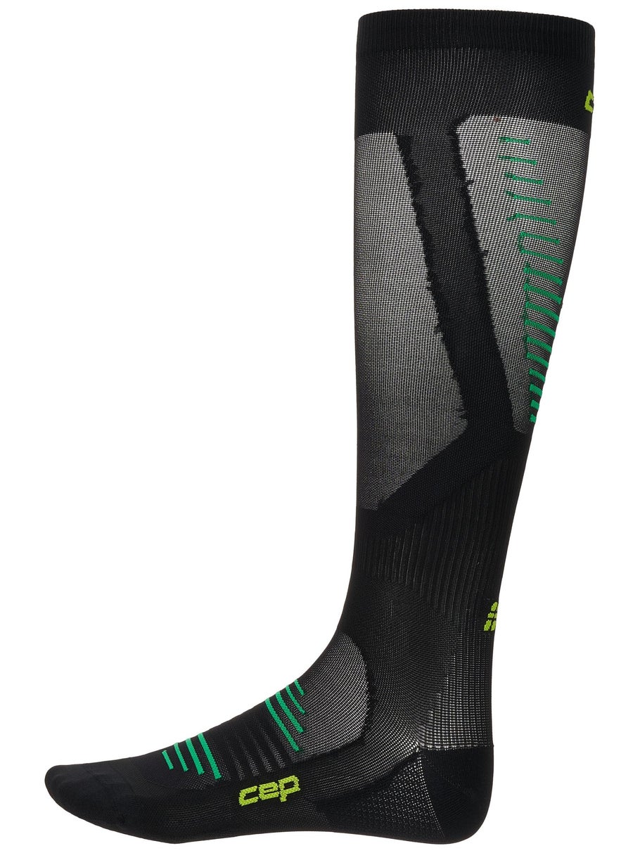 CEP Pro Run Men's Ultralight Compression Socks Tall 5.0 in black--side view