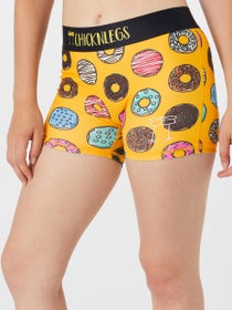 ChicknLegs Women's Salty Donuts 3" Compression Shorts