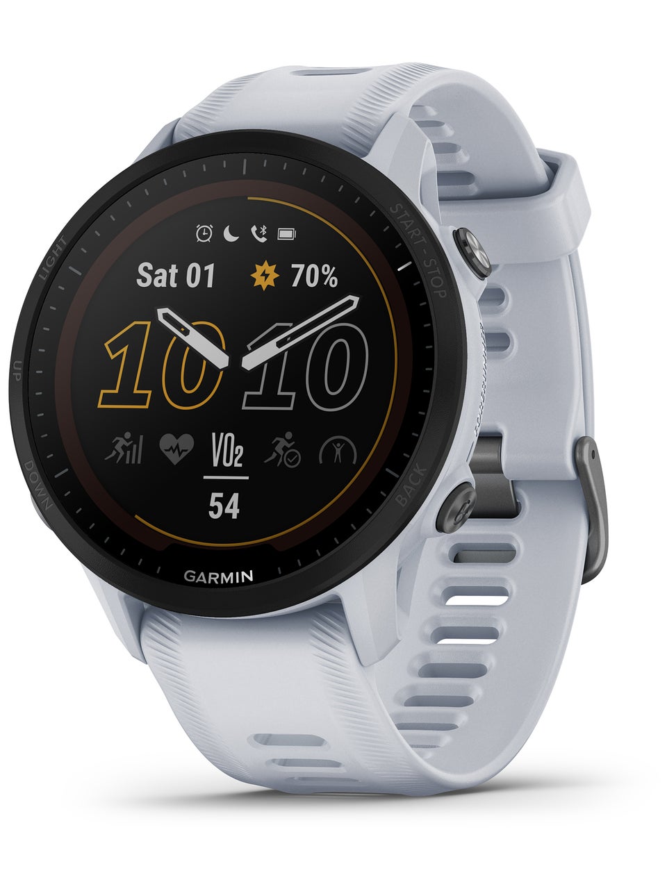 Garmin Forerunner 955 Solar Review - angle view