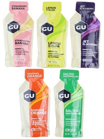 GU Energy Gel Fruity Flavor Mix 24-Pack