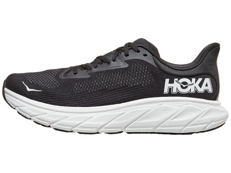 HOKA Arahi 7 Men's Shoes Black/White | Running Warehouse