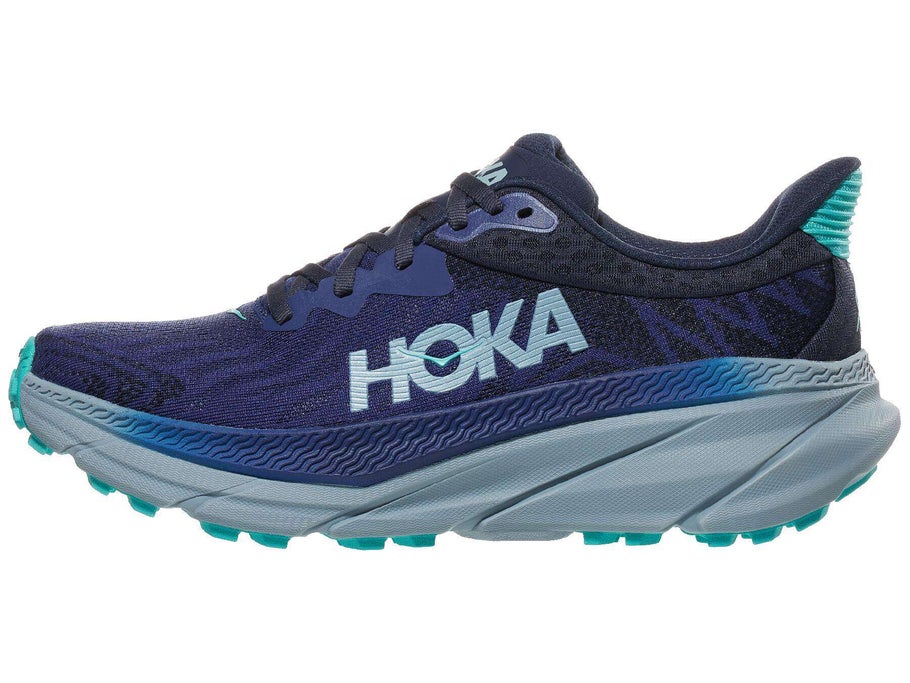 HOKA Challenger 7 Women's Shoes Bellwether Blue/Stn | Running Warehouse
