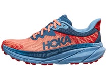 HOKA Challenger 7 Women's Shoes Papaya/Real Teal