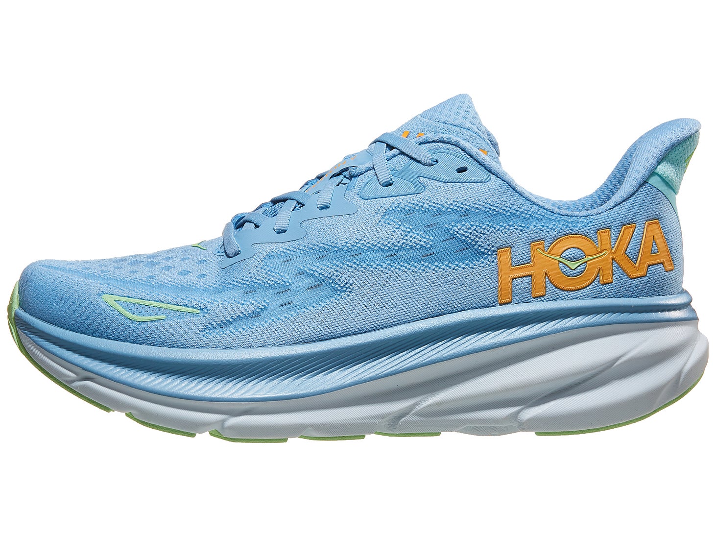 Hoka Clifton 9 in blue
