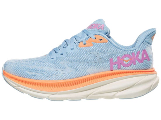 HOKA Clifton 9 Women's Shoes Airy Blue/Ice Water | Running Warehouse