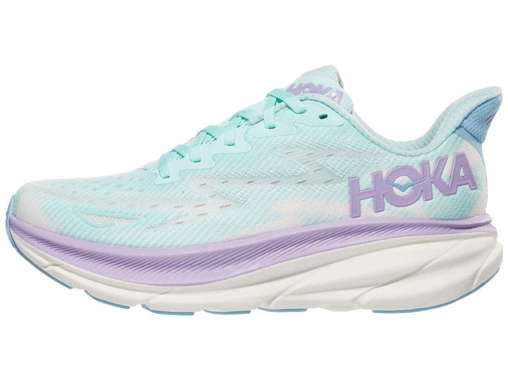 HOKA Clifton 9 Women's Shoes Sunlit Ocean/Lilac Mist | Running Warehouse