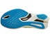 View of the outsole of the left shoe of the HOKA Cielo X1.