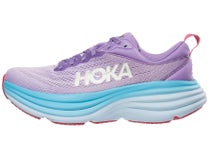 HOKA Bondi 8 Women's Shoes Chalk Violet/Pastel Lilac