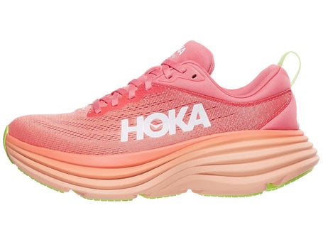 HOKA Bondi 8\Womens Shoes\Coral/Papaya