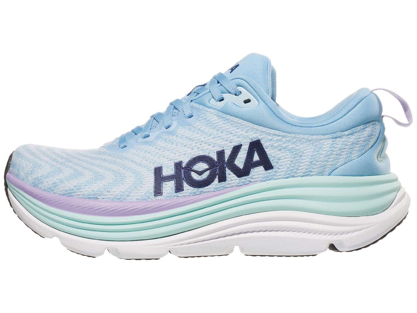HOKA Gaviota 5 Women's Shoes Airy Blue/Sunlit Ocean | Running Warehouse